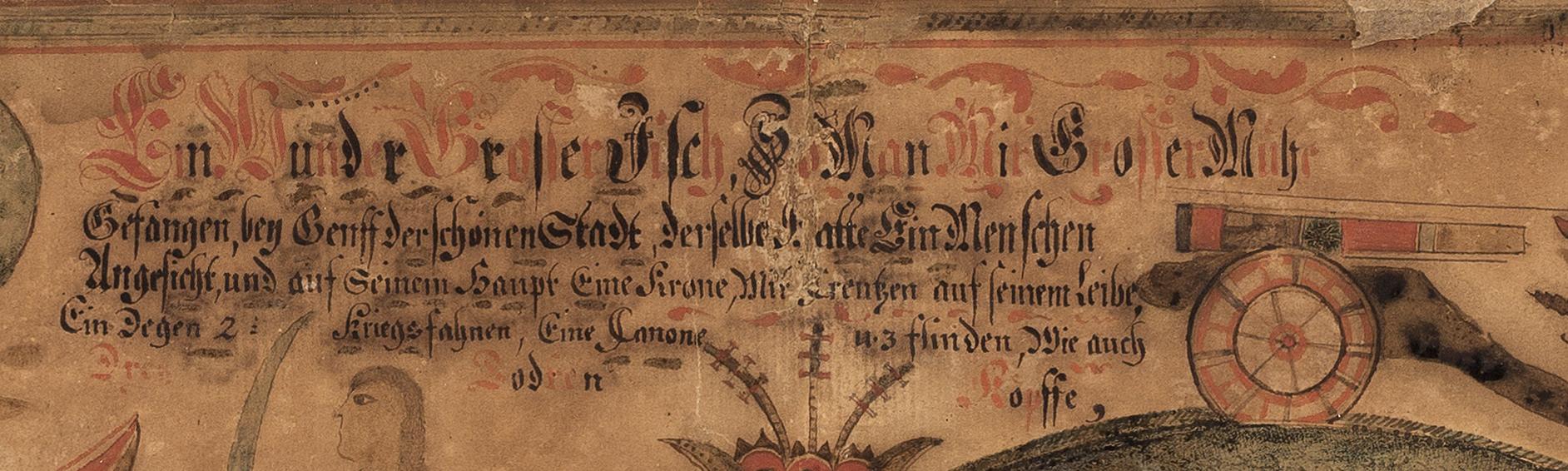 1961.1120 Fraktur, detail 1