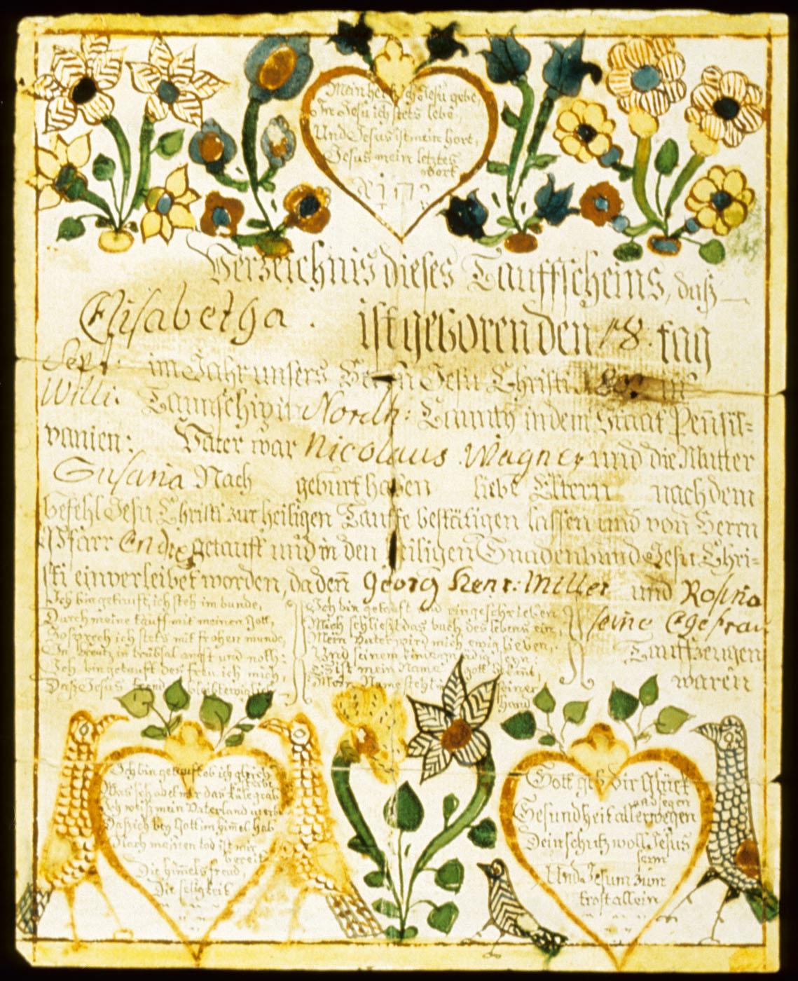1961.1126 A Fraktur