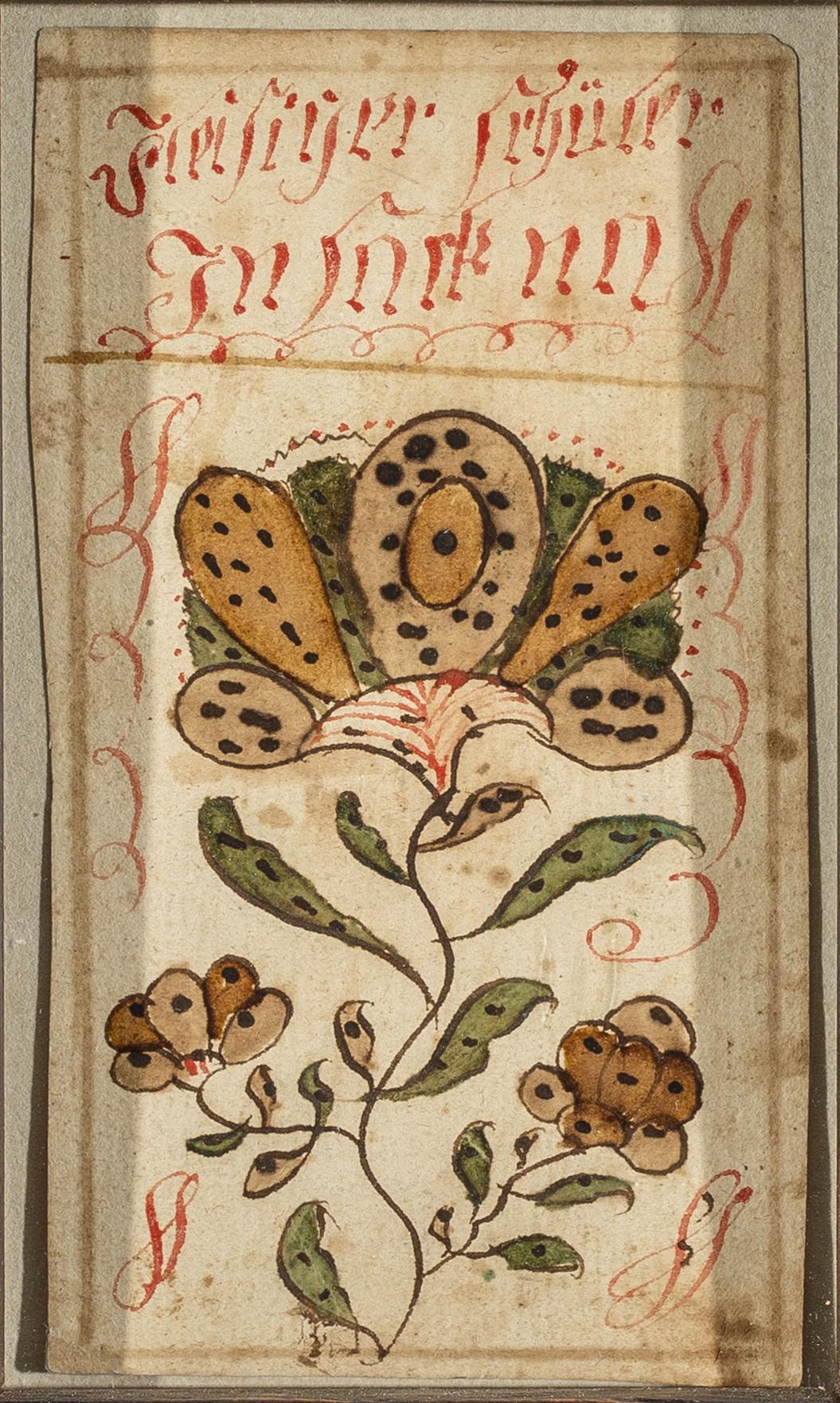 1961.1128 A Fraktur, view 2