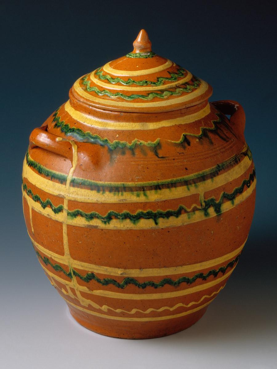 1961.1134 A, B Jar and cover