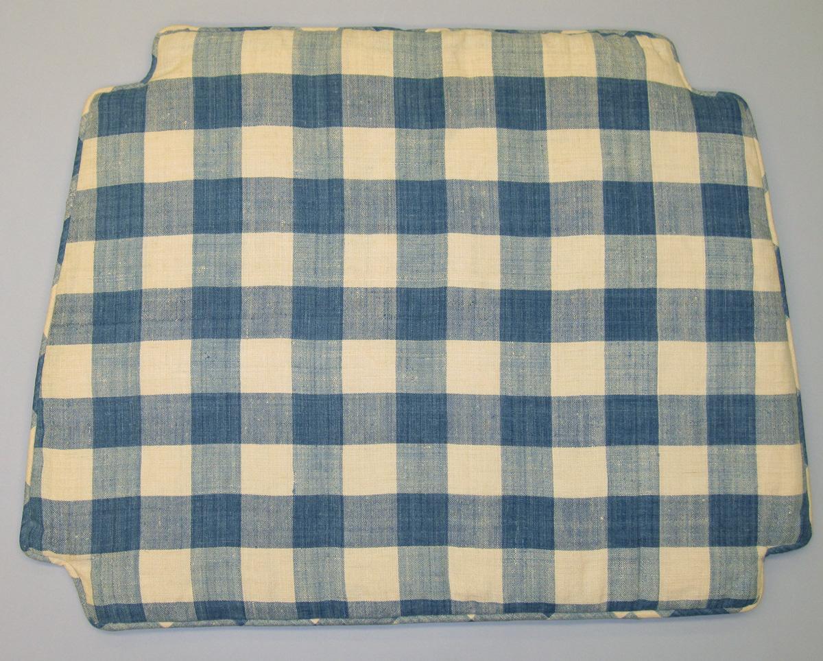 1969.4529 Cushion, Chair pad view 1