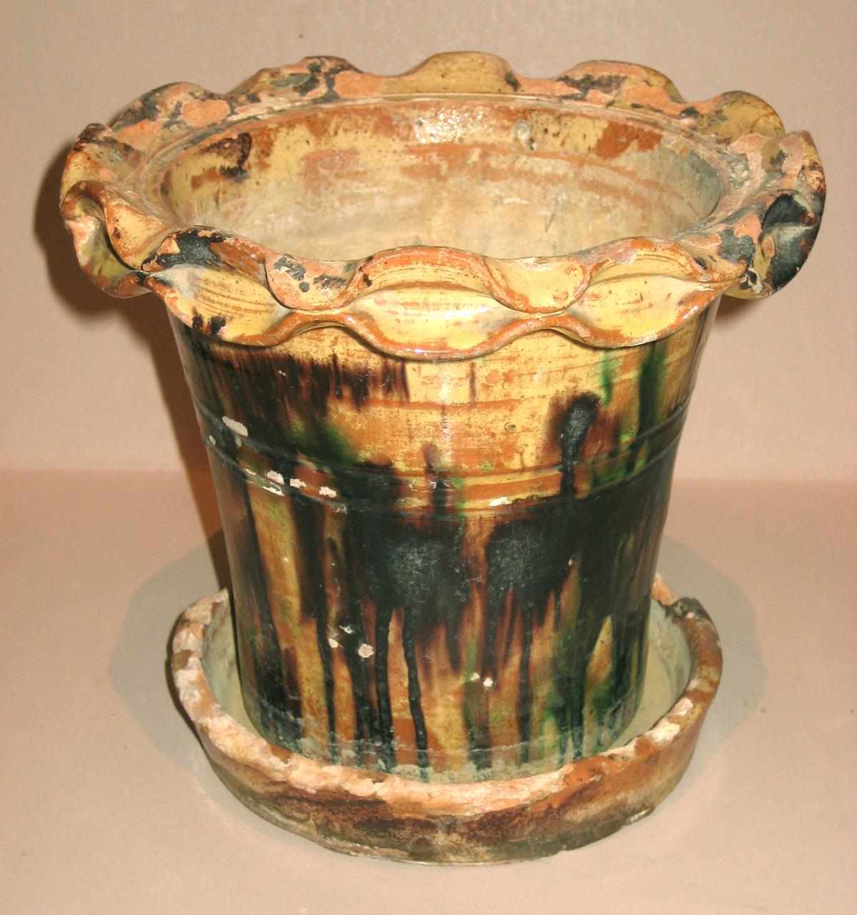 1961.1146 A, B Flower Container