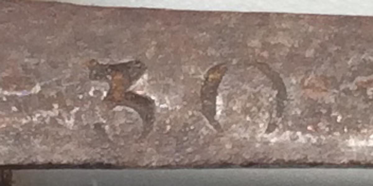 1961.1174 B Spectacles, detail 1