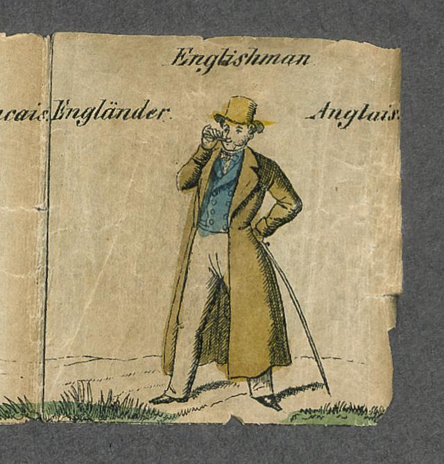 1955.0050.010 Folding pictures, Englishman