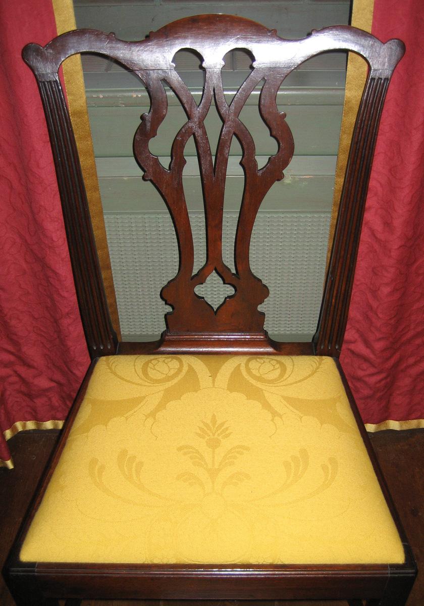 1961.1194 chair with 1984.0638.008 slip seat,view 1