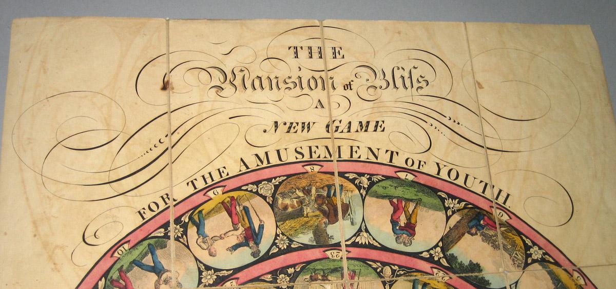 1955.0050.013 A Mansion of Bliss Game top detail