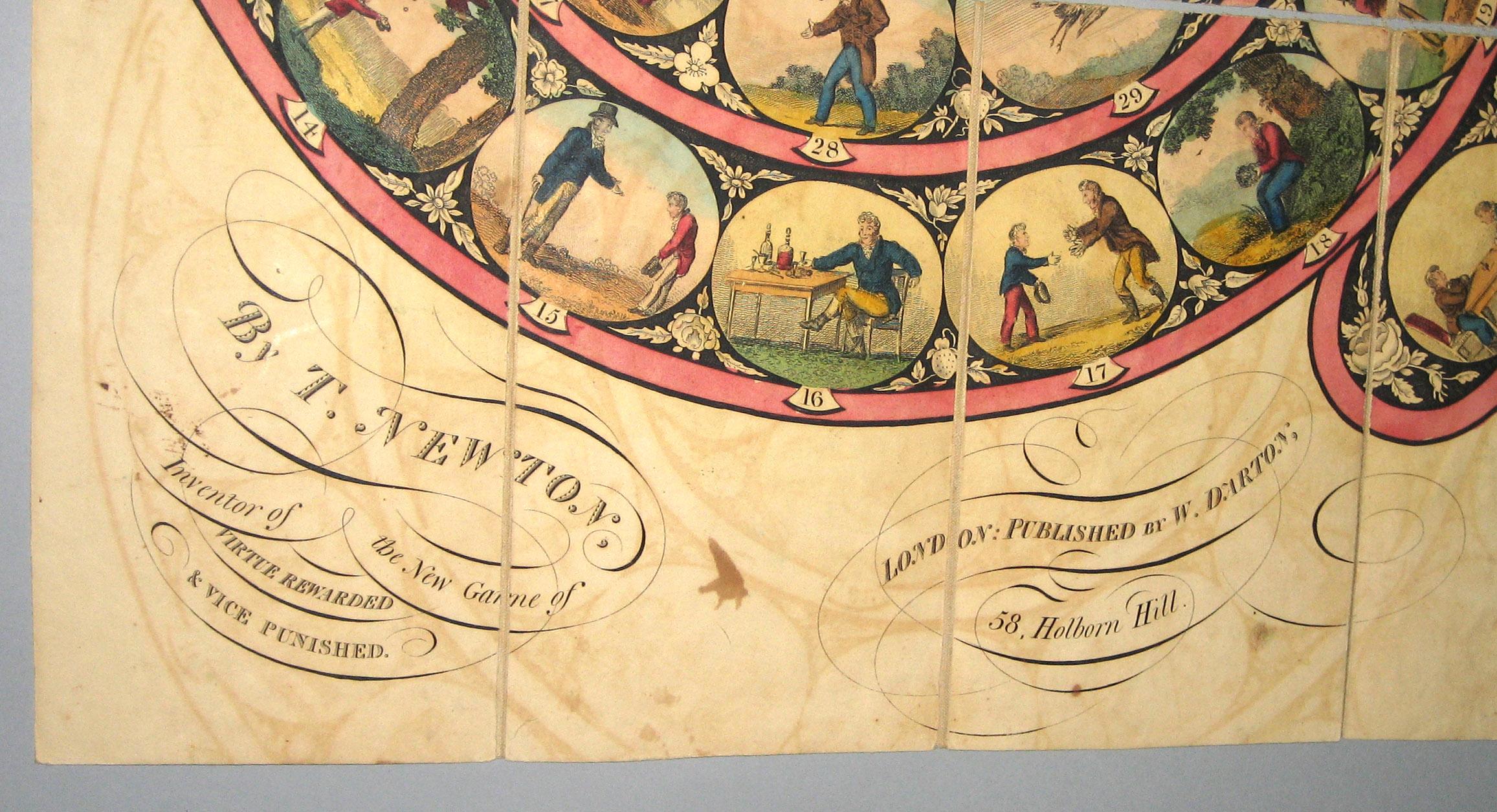 1955.0050.013 A Mansion of Bliss Game bottom detail