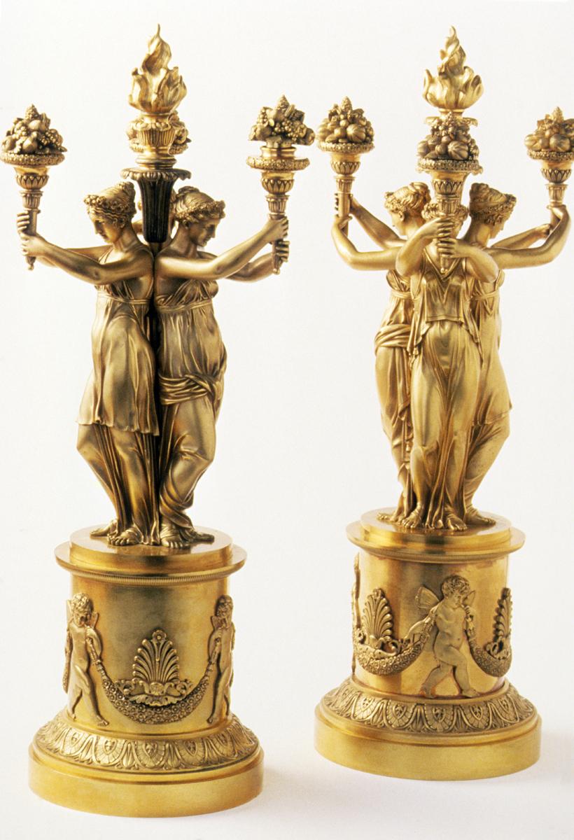 1961.1224.001,.002 A-D Candelabrum