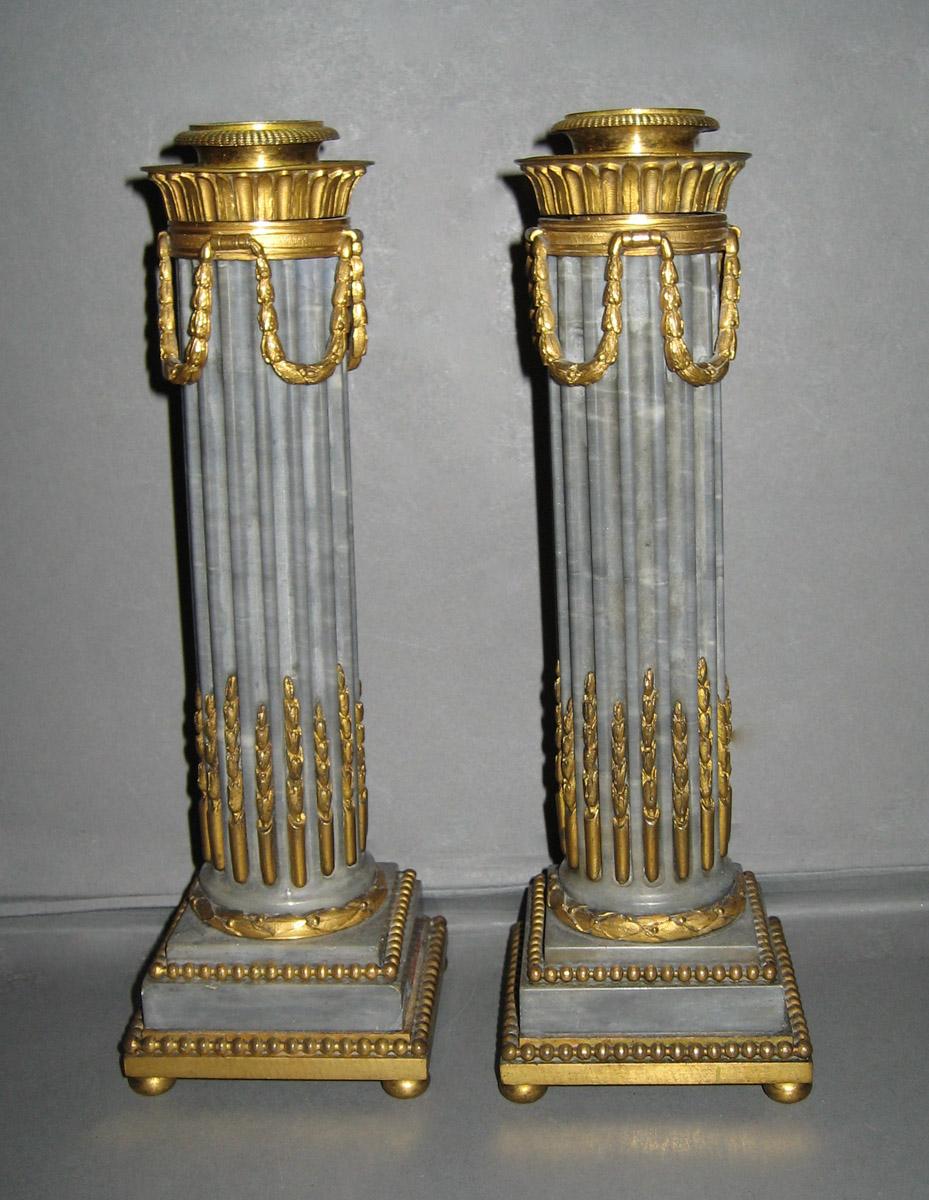 1961.1226.001 and .002 Candlesticks