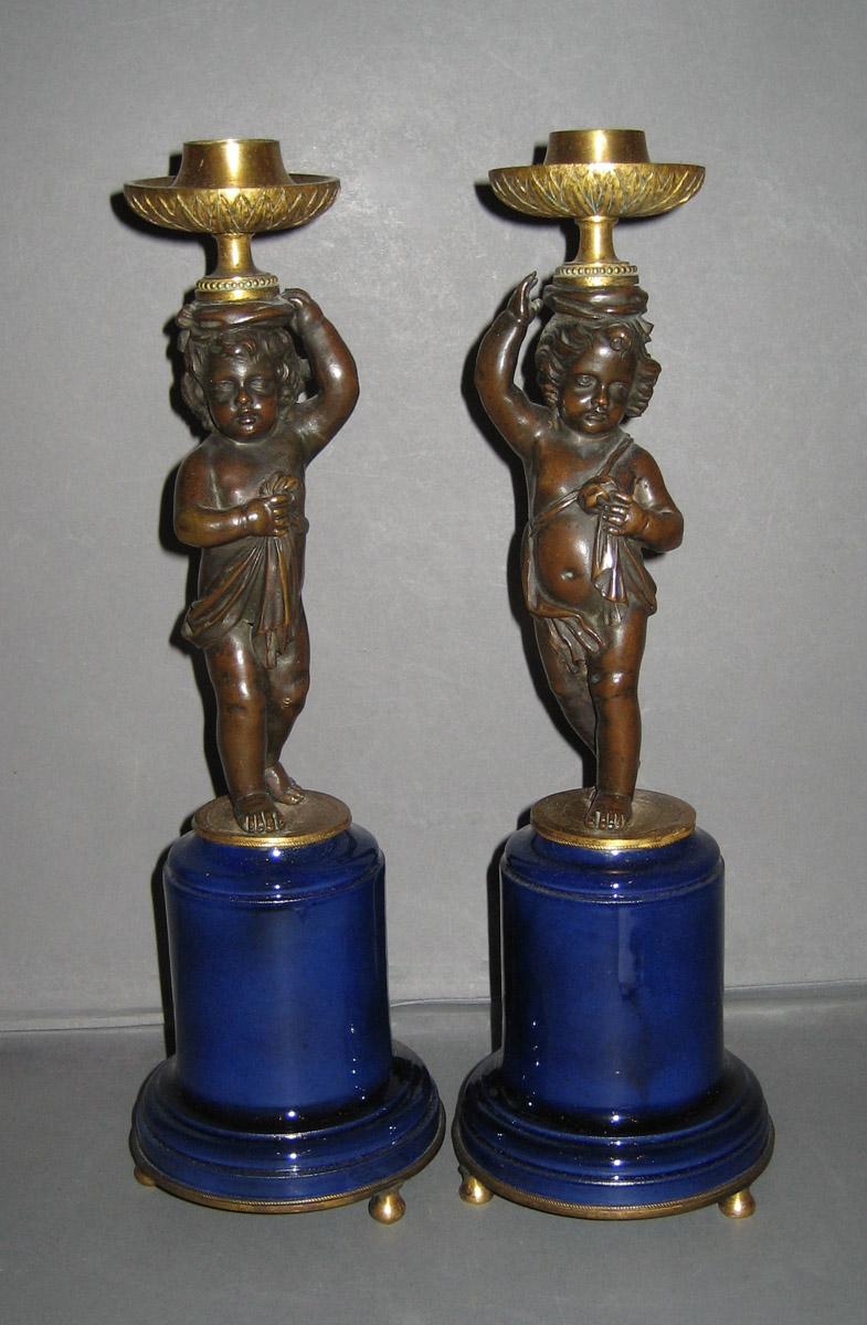 1961.1227.001 and .002 Candlesticks