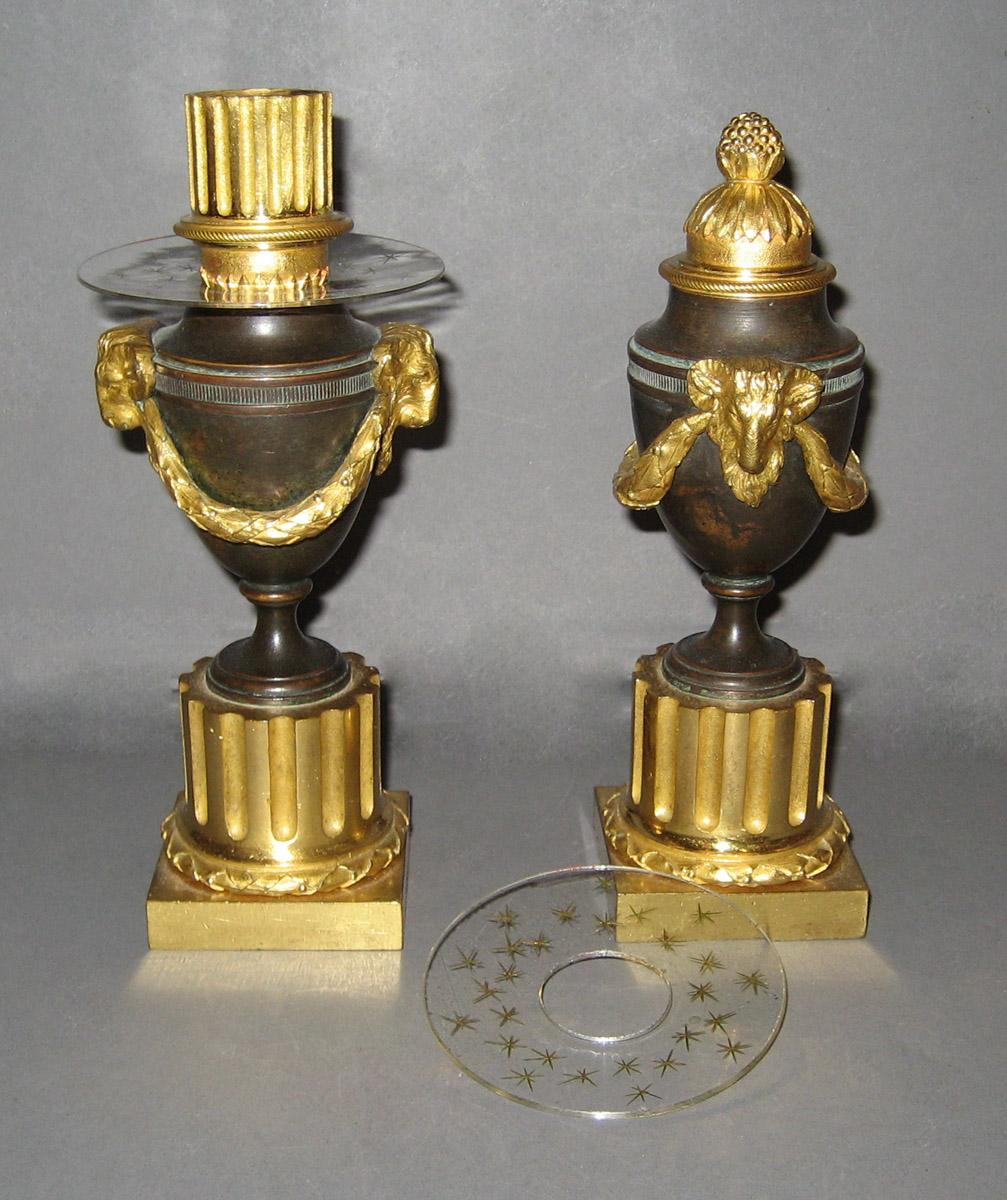 1961.1230.001 and .002 A-C Candlestick