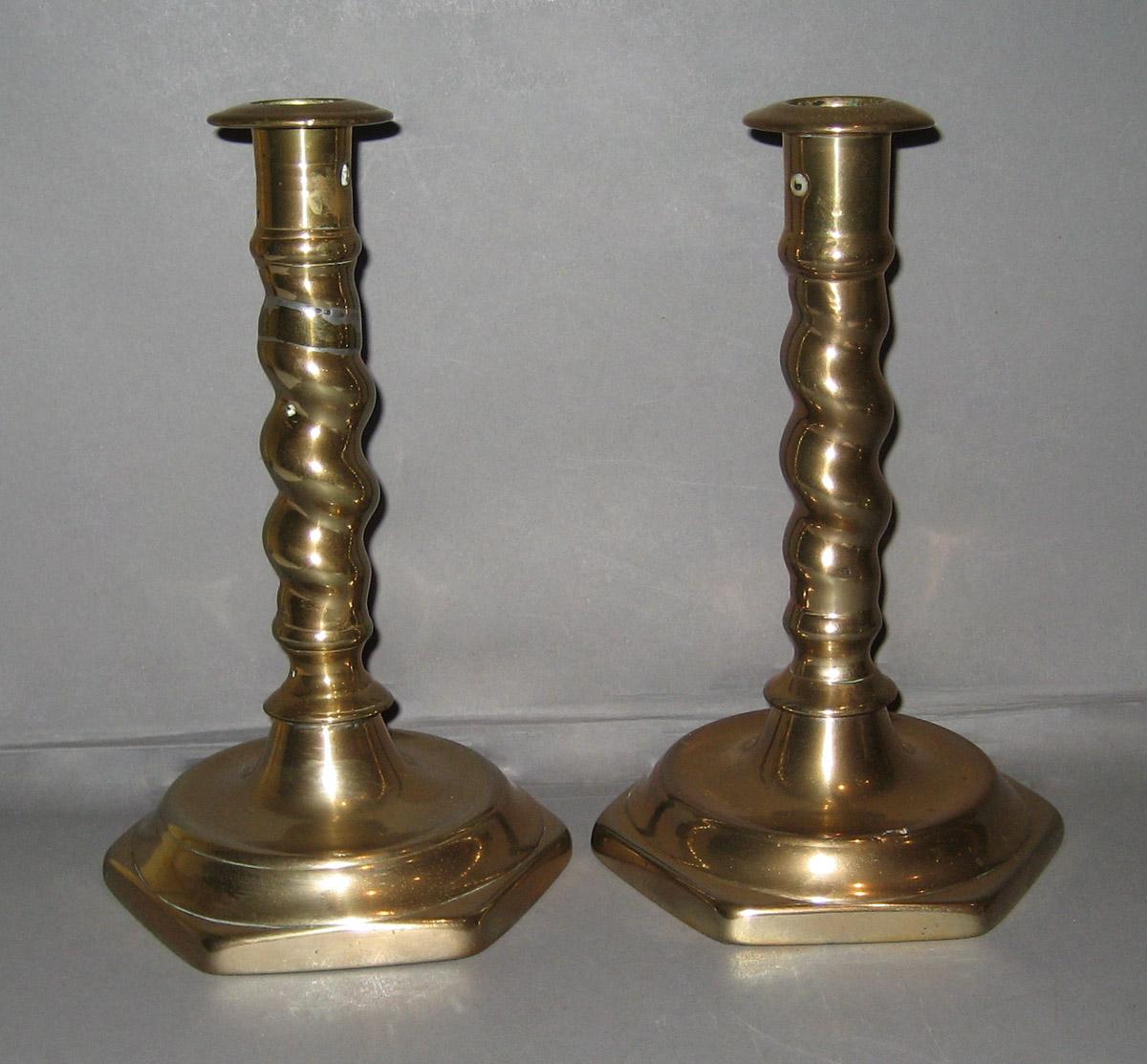 1961.1314.001 and .002 Candlesticks