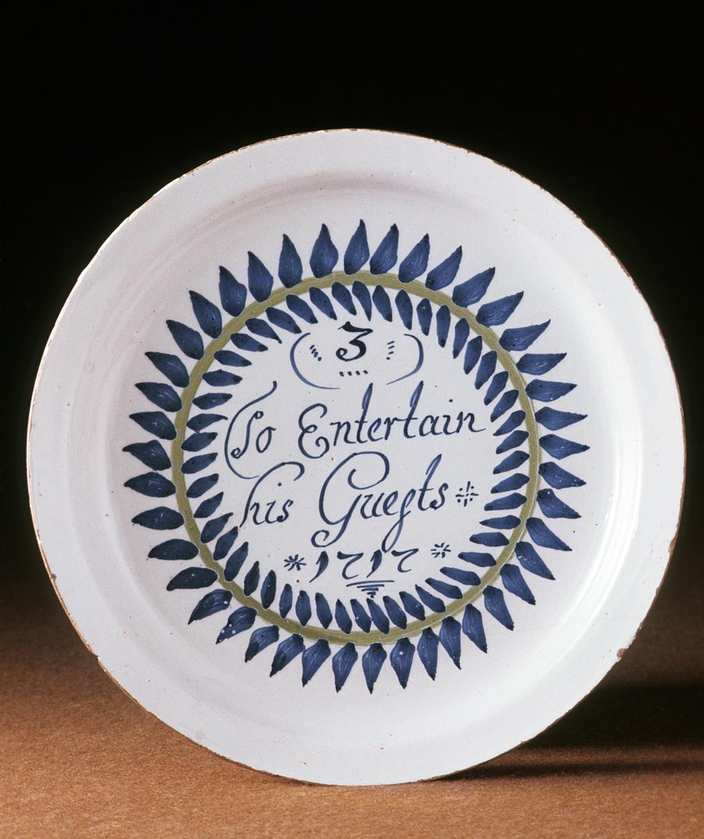 1961.1337.003 Merrry Man Plate