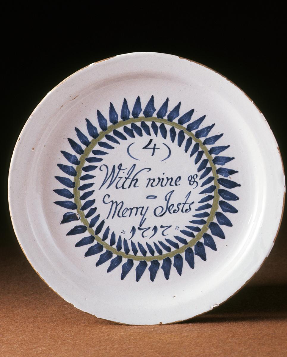 1961.1337.004 Merrry Man Plate