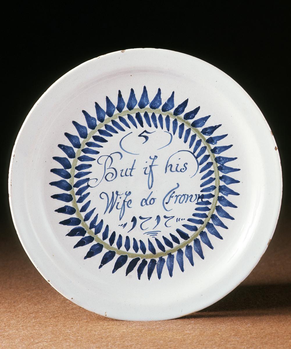 1961.1337.005 Merrry Man Plate