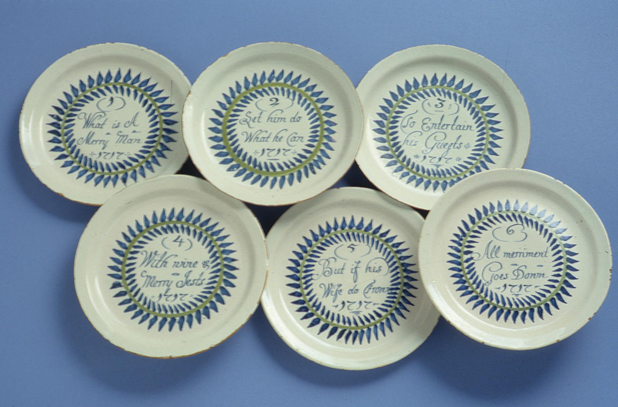 1961.1337.001-.006 Plates