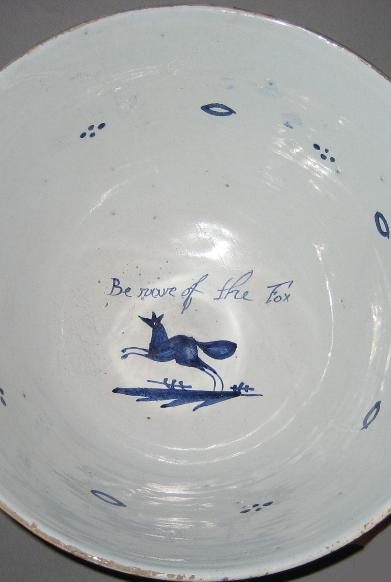 1961.1338 Punch bowl, interior