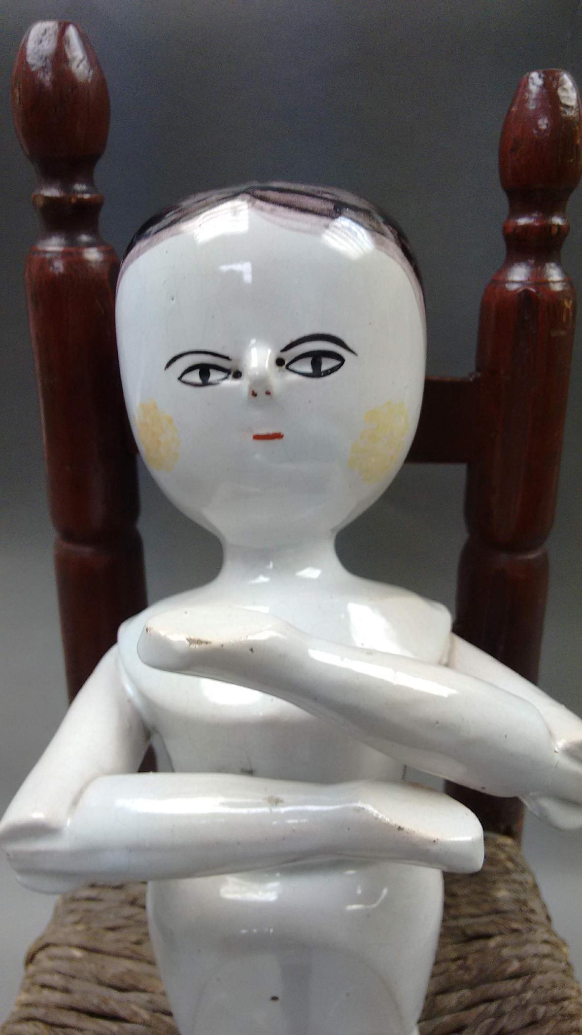 1961.1342 Doll, detail 2