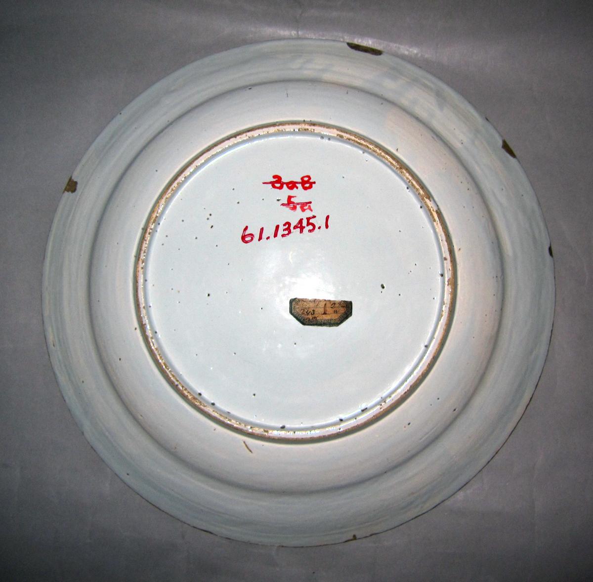 1961.1345.001 Delft plate underside