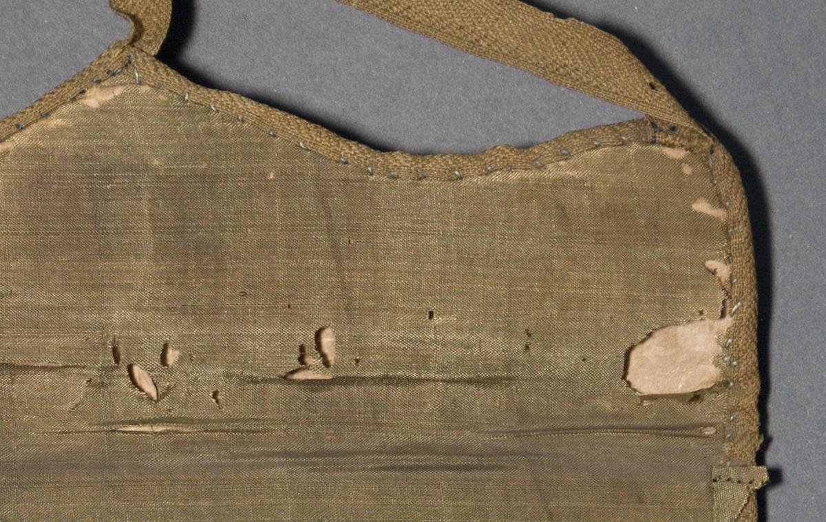 1961.1357 Pocketbook, Inside Detail