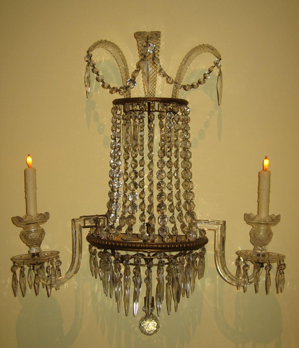 1961.1405.001 Glass sconce