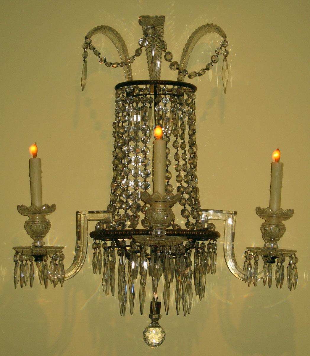 1961.1405.003 Glass sconce