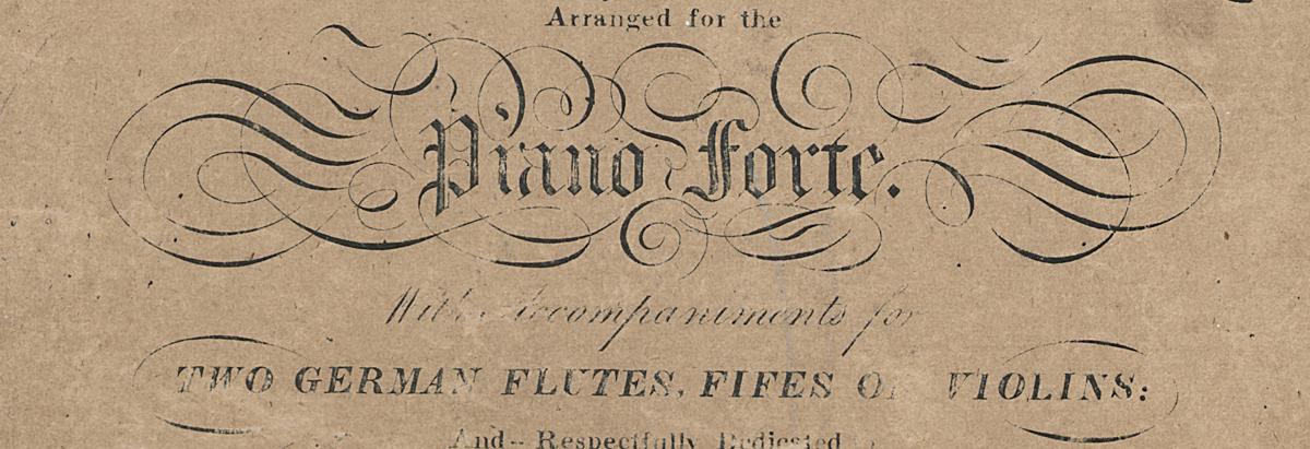 1961.1438 Music Book Cover, Detail 2