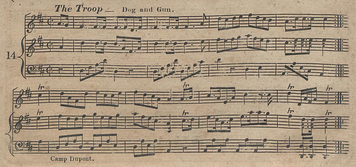 1961.1438 Music Book Page 9, Detail 3