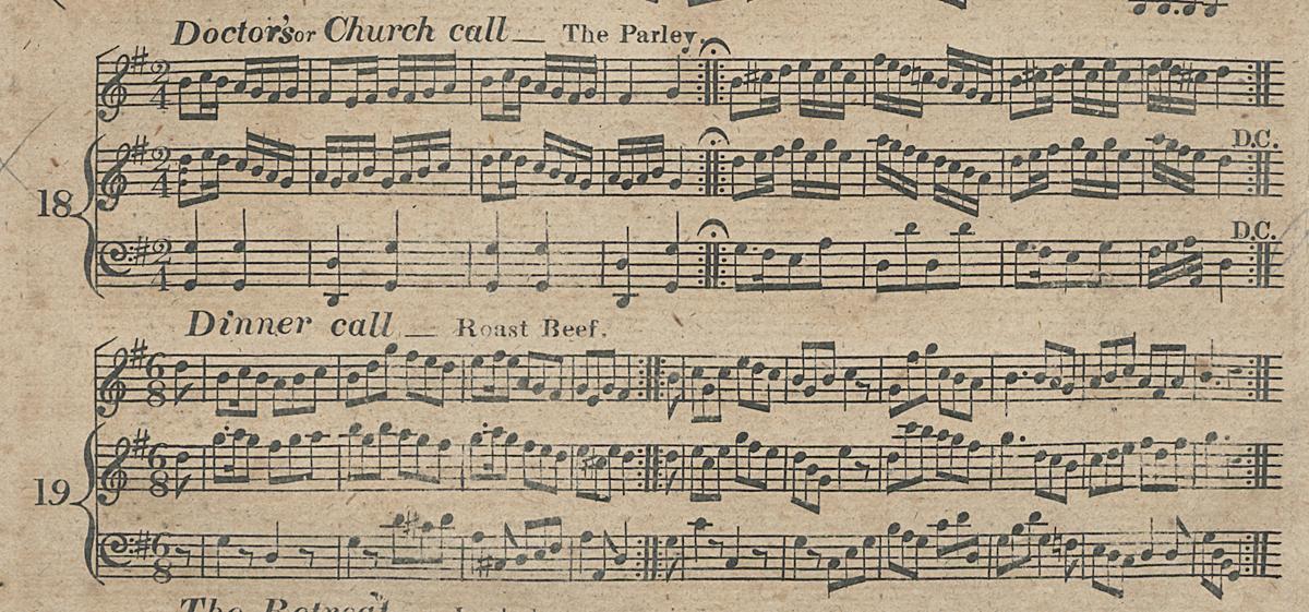 1961.1438 Music Book Page 11, Detail 2