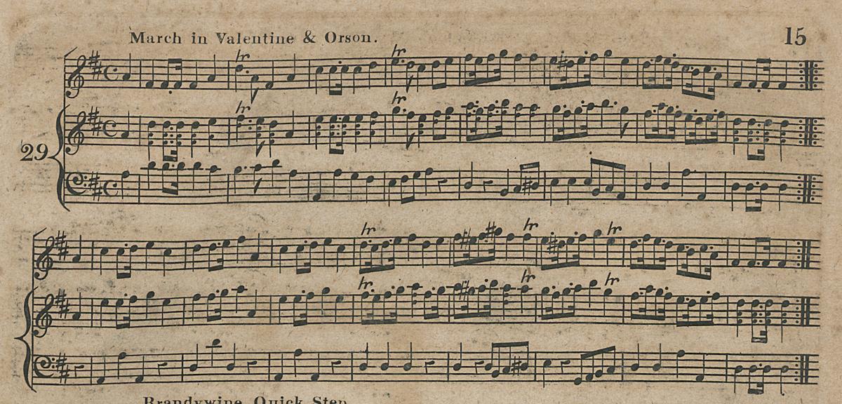 1961.1438 Music Book Page 15, Detail