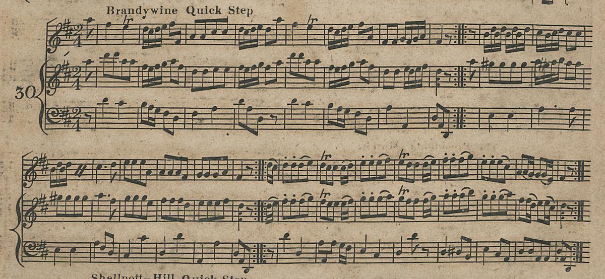 1961.1438 Music Book Page 15, Detail 2