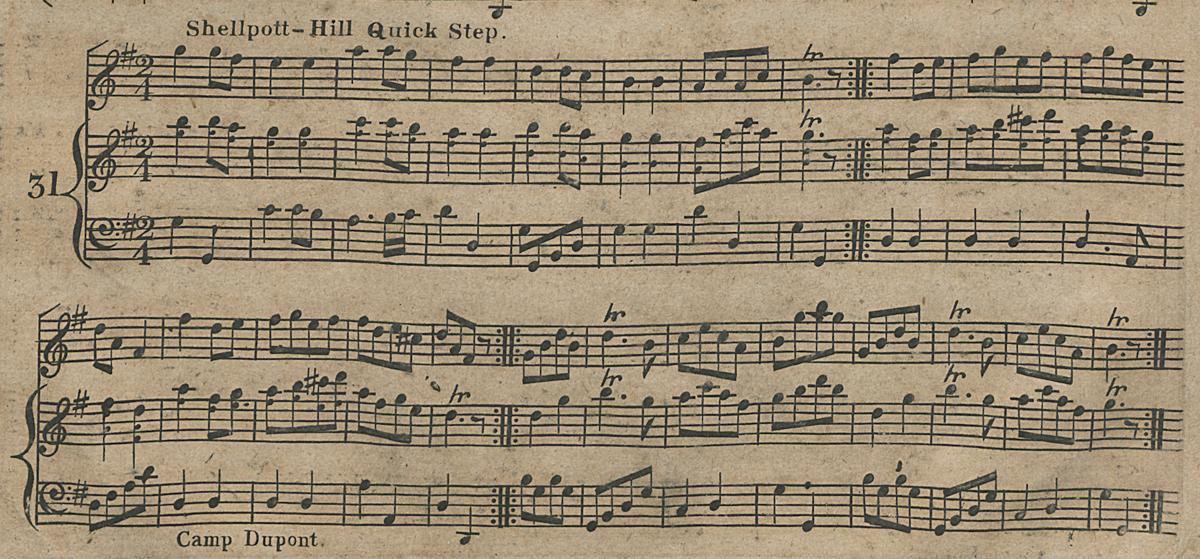 1961.1438 Music Book Page 15, Detail 3