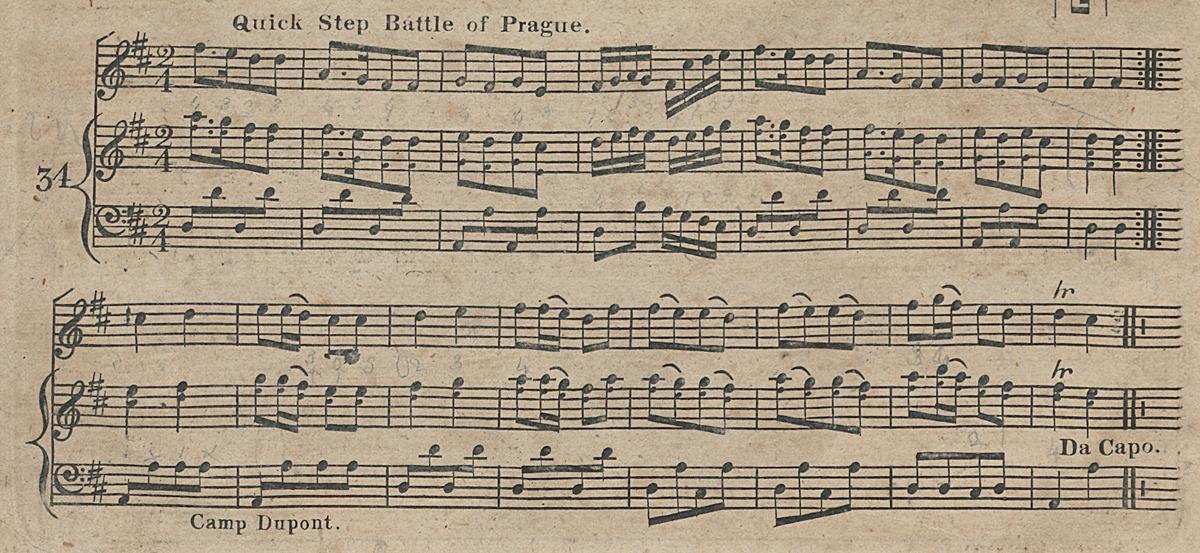 1961.1438 Music Book Page 16, Detail 3