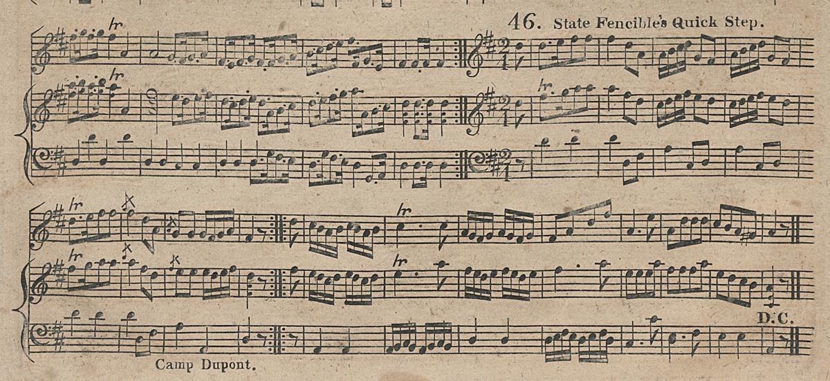 1961.1438 Music Book Page 20, Detail 3
