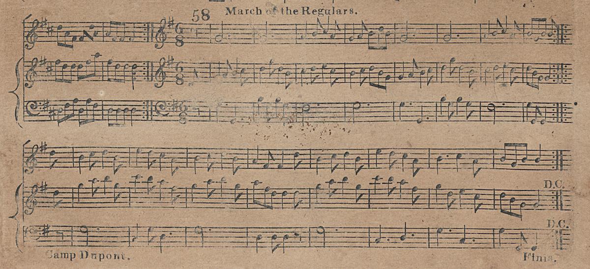 1961.1438 Music Book Page 24, Detail 3