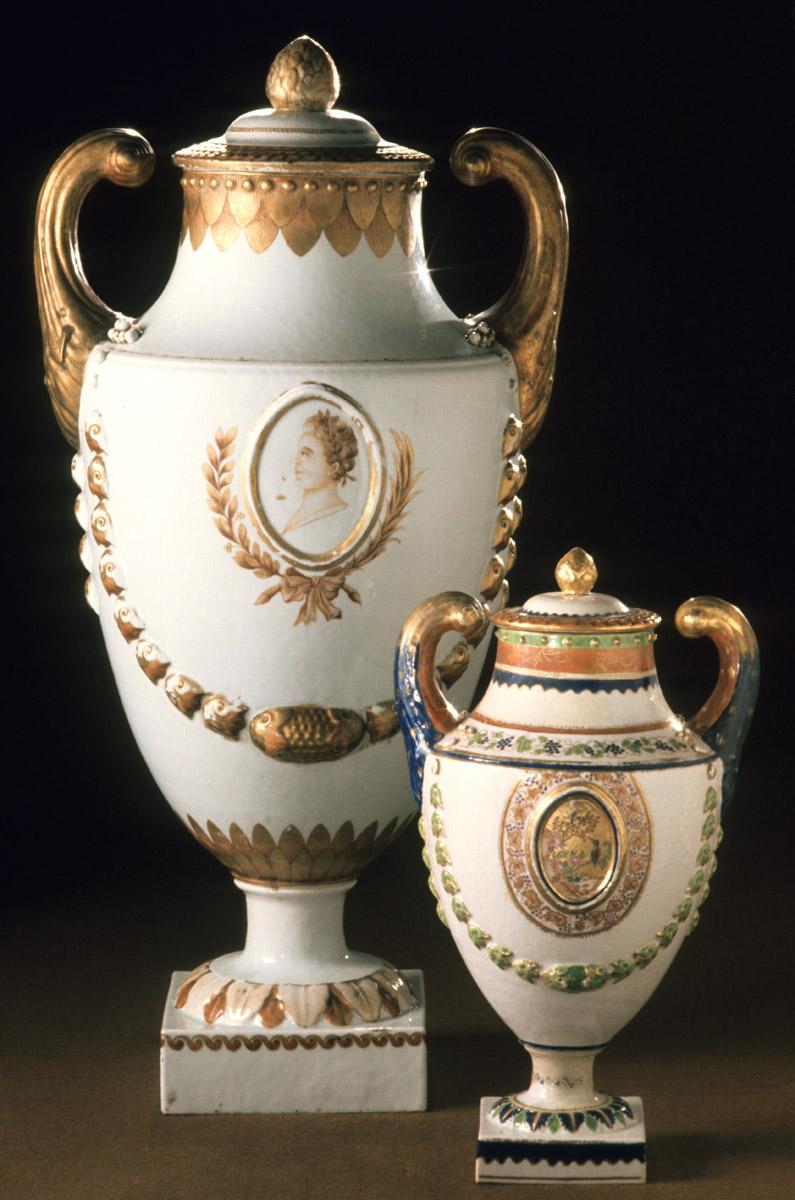 1958.0137.001 A, B Urn, 1961.1451.001 A, B Urn