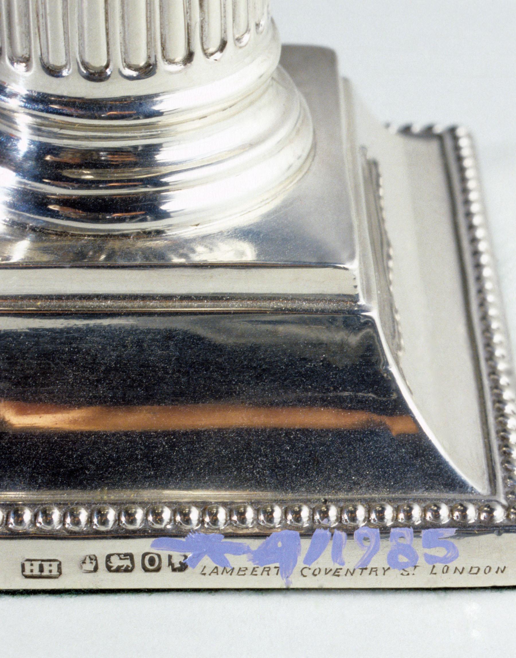 1961.1453 Candlestick, detail 1