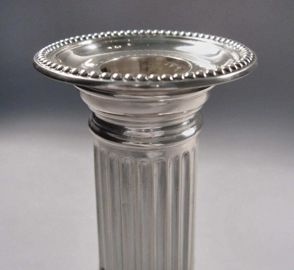1961.1453 A, B Candlestick, detail 2