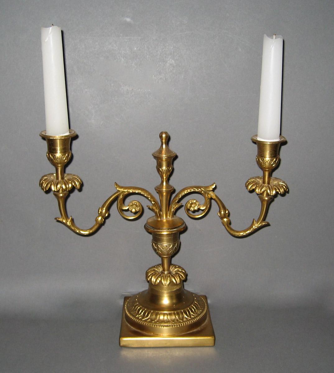 1961.1454.001 A, B Candelabrum