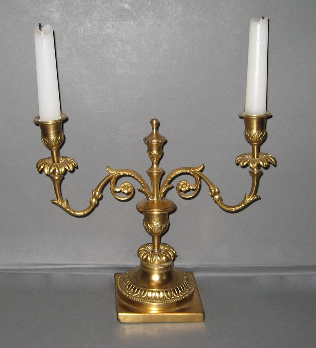 1961.1454.002 A, B Candelabrum