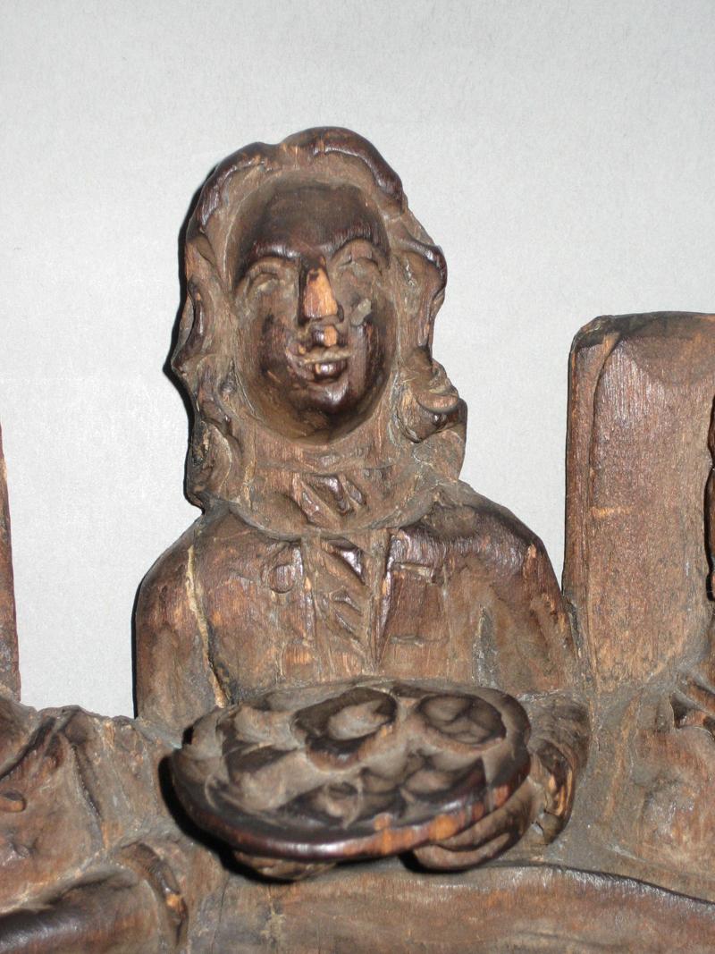 1961.1464 Wood carving detail 2
