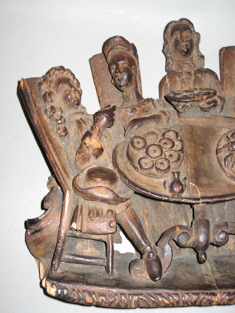 1961.1464 Wood carving detail 3