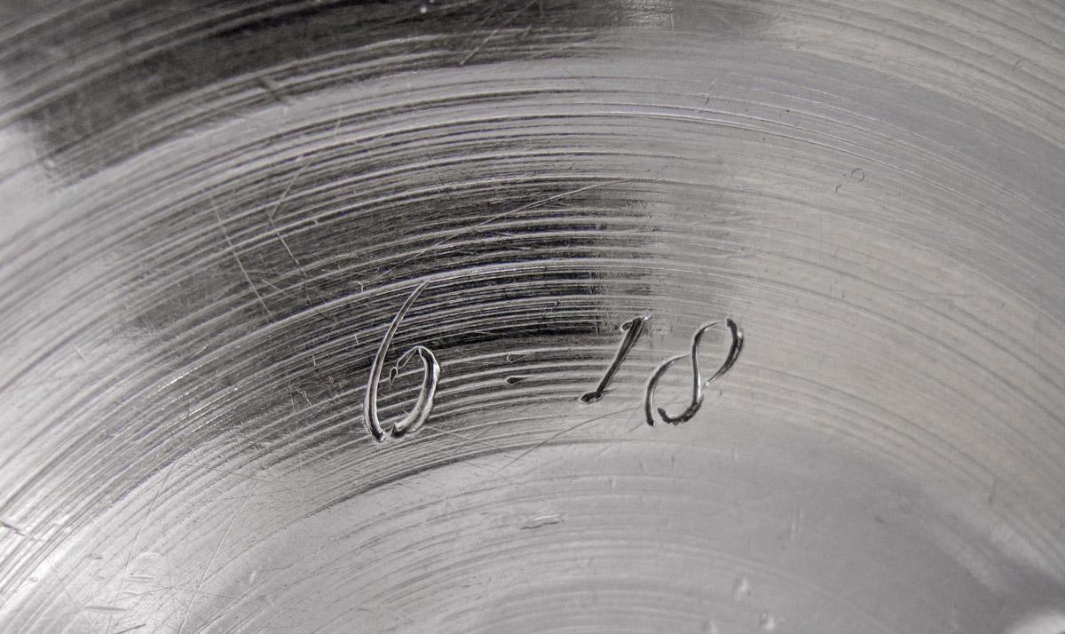 1961.1484 Taper stick, inscription 1