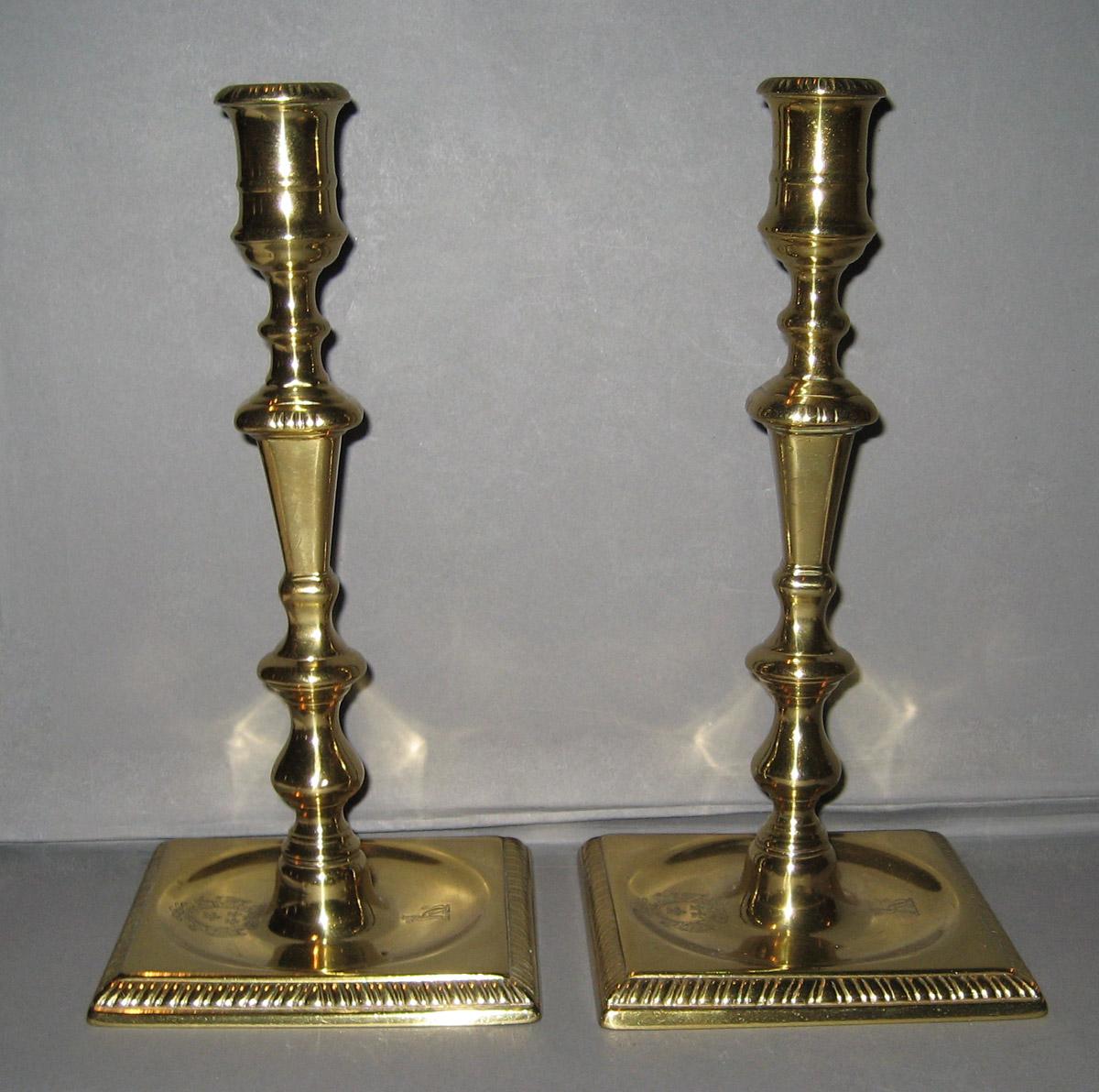 1961.1557.001 and .002 Candlesticks
