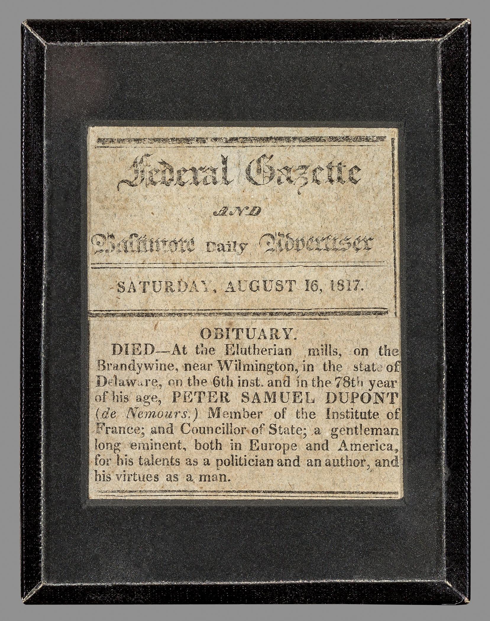 1961.1581 Newspaper clipping, view 1
