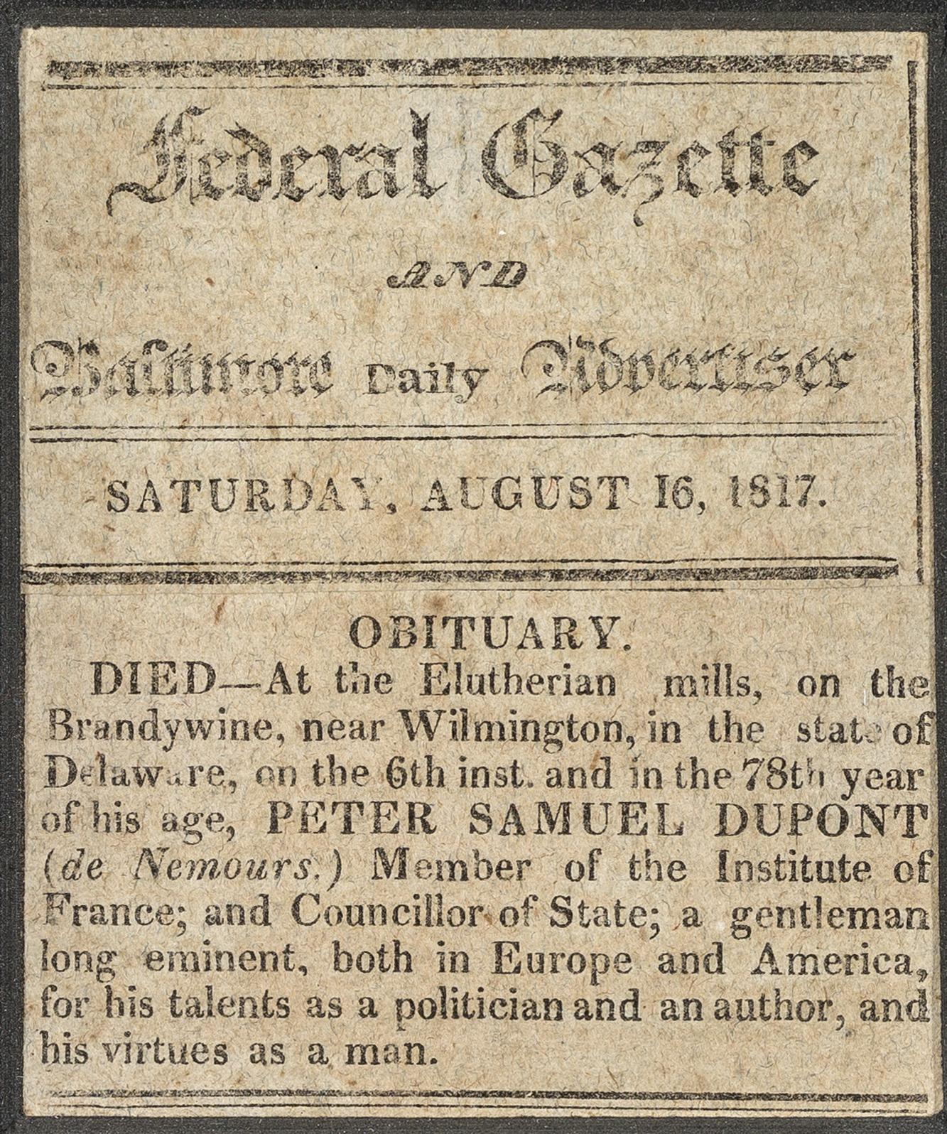 1961.1581 Newspaper clipping, detail 1