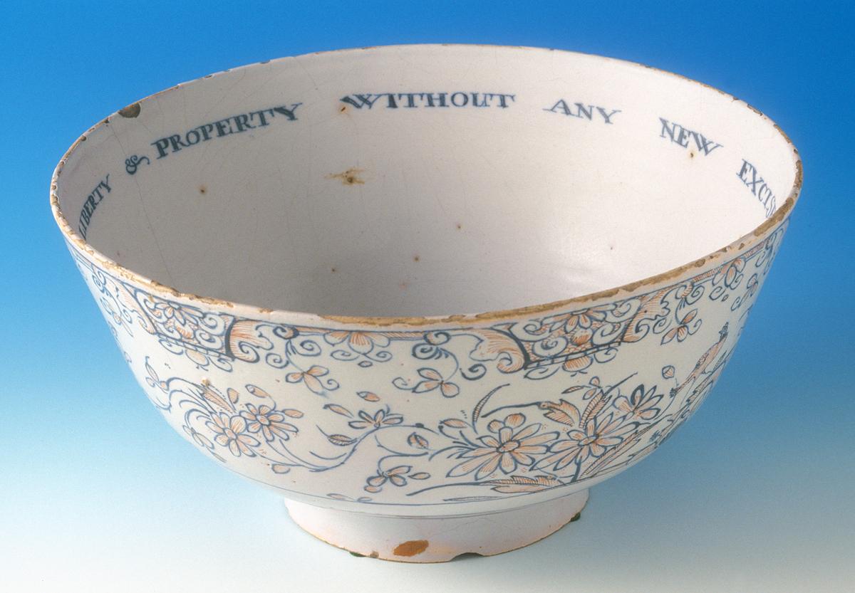 1961.1588 Delft punch bowl