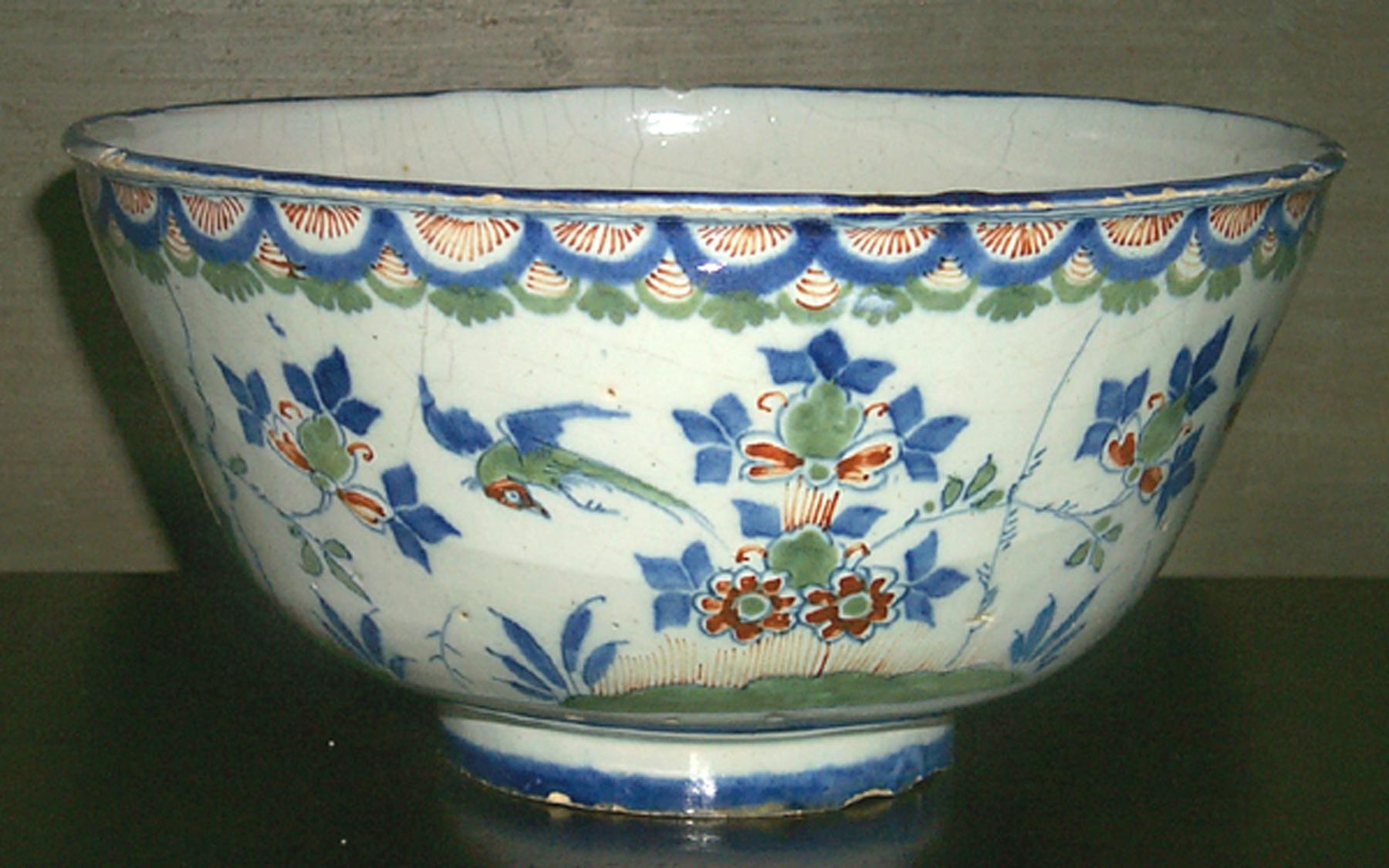 1961.1598 Delft punch bowl