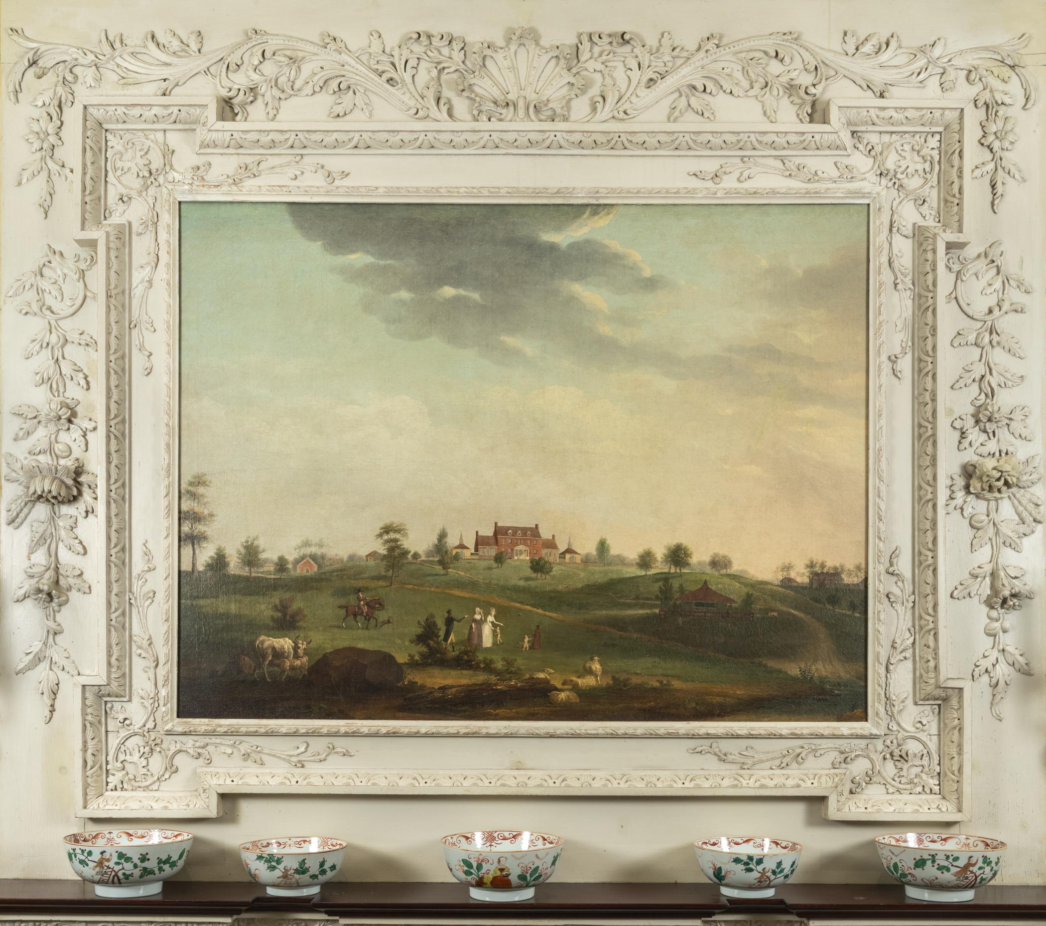 1957.0670 A Painting, view 1, in-situ
