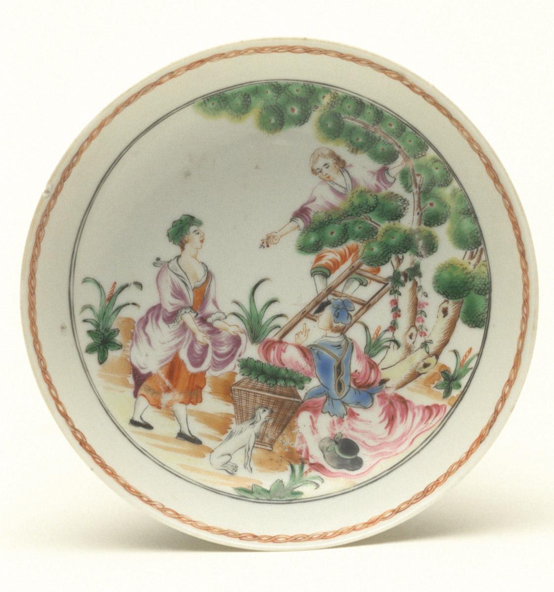 1961.1674 b Saucer, view 2